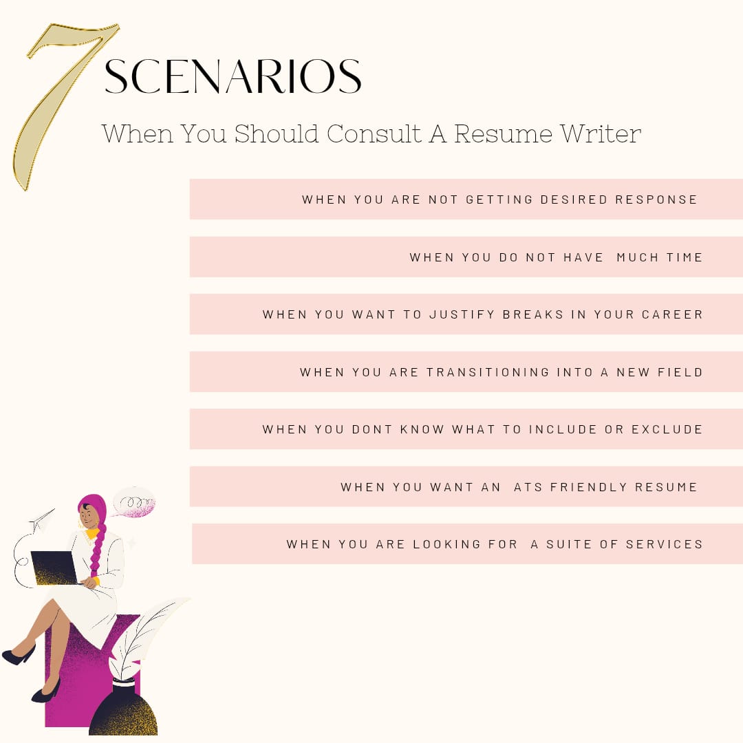 when you should consult a resume writer
